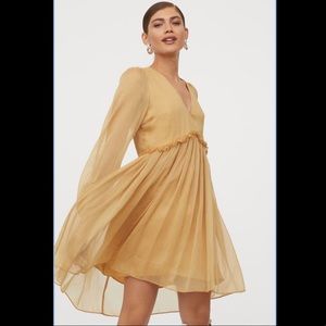 (2 for $13) H&M Flowy Yellow Dress